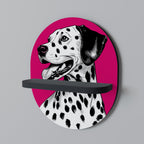 DALMATIAN SMILE Decorative Art Shelf