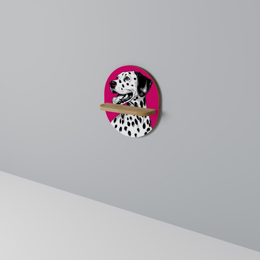 DALMATIAN SMILE Decorative Art Shelf