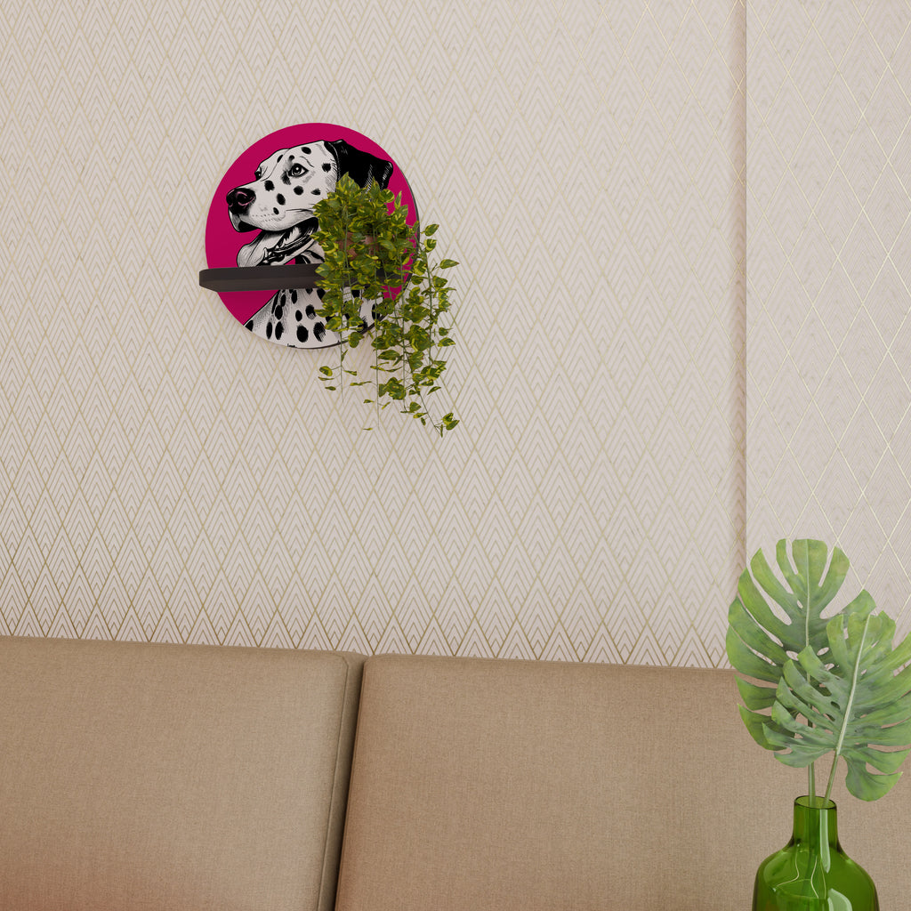 DALMATIAN SMILE Decorative Art Shelf