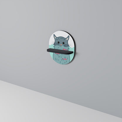 CAT SPLASH Art Shelf