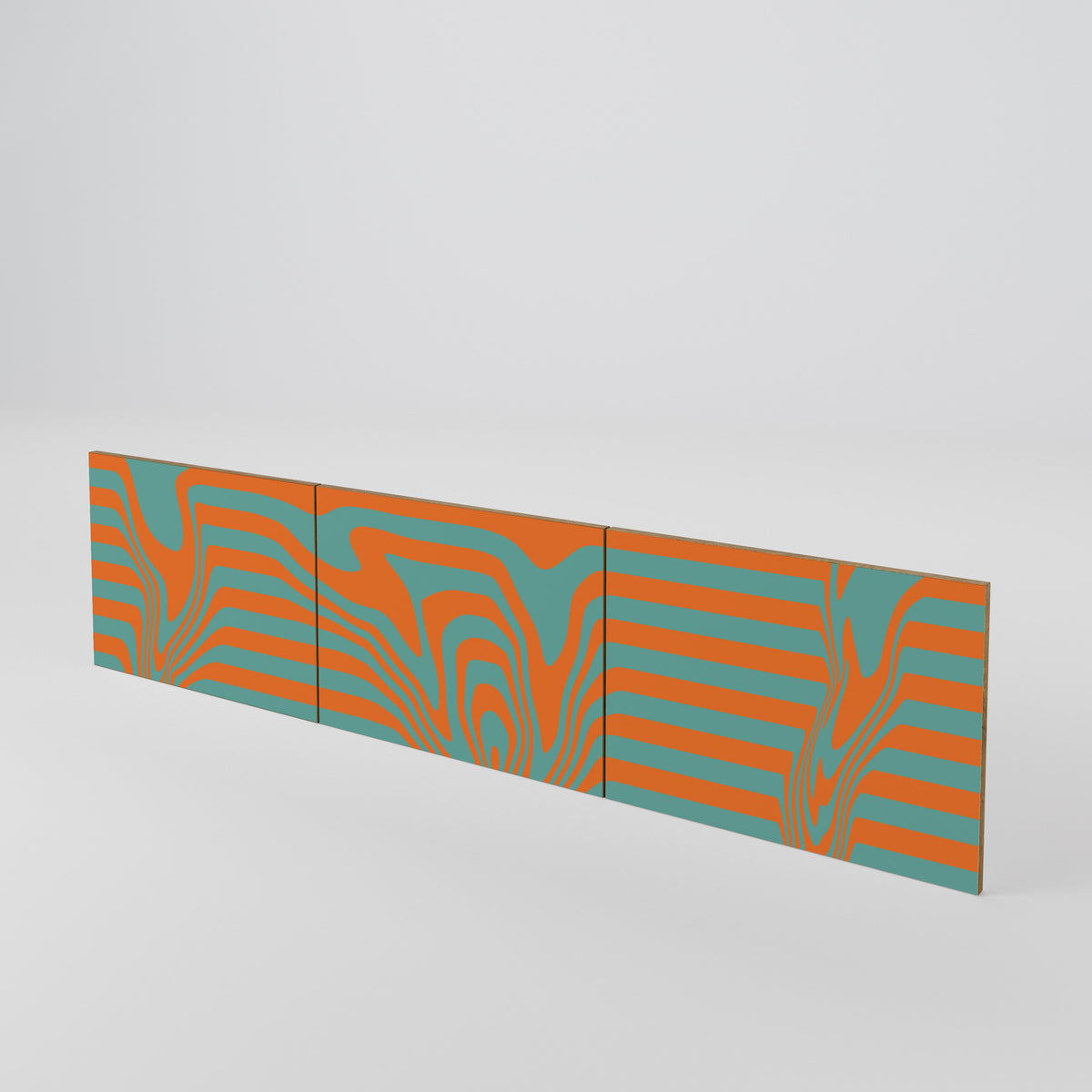 LINE COLLAPSE Juego de 3 puertas para mueble de TV
