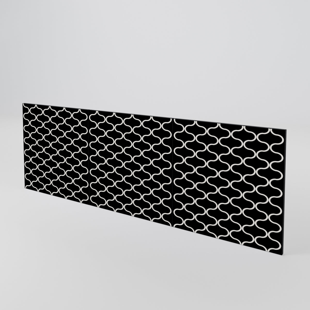 TESSELATED BLACKNESS Set di 3 ante per madia