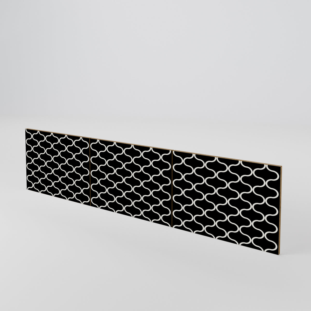 TESSELATED BLACKNESS Σετ θυρών για έπιπλα τηλεόρασης