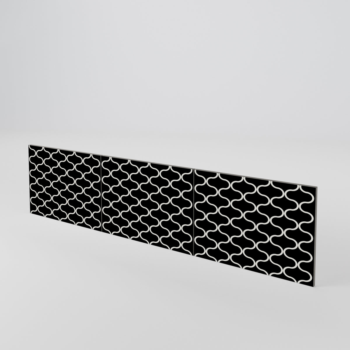 TESSELATED BLACKNESS Σετ θυρών για έπιπλα τηλεόρασης