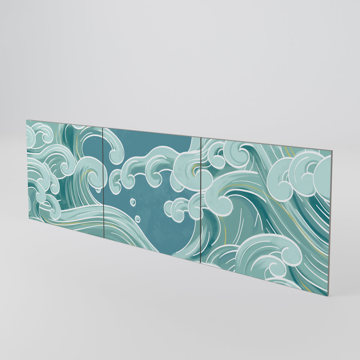 ASIAN SWAY Set di 3 ante per madia