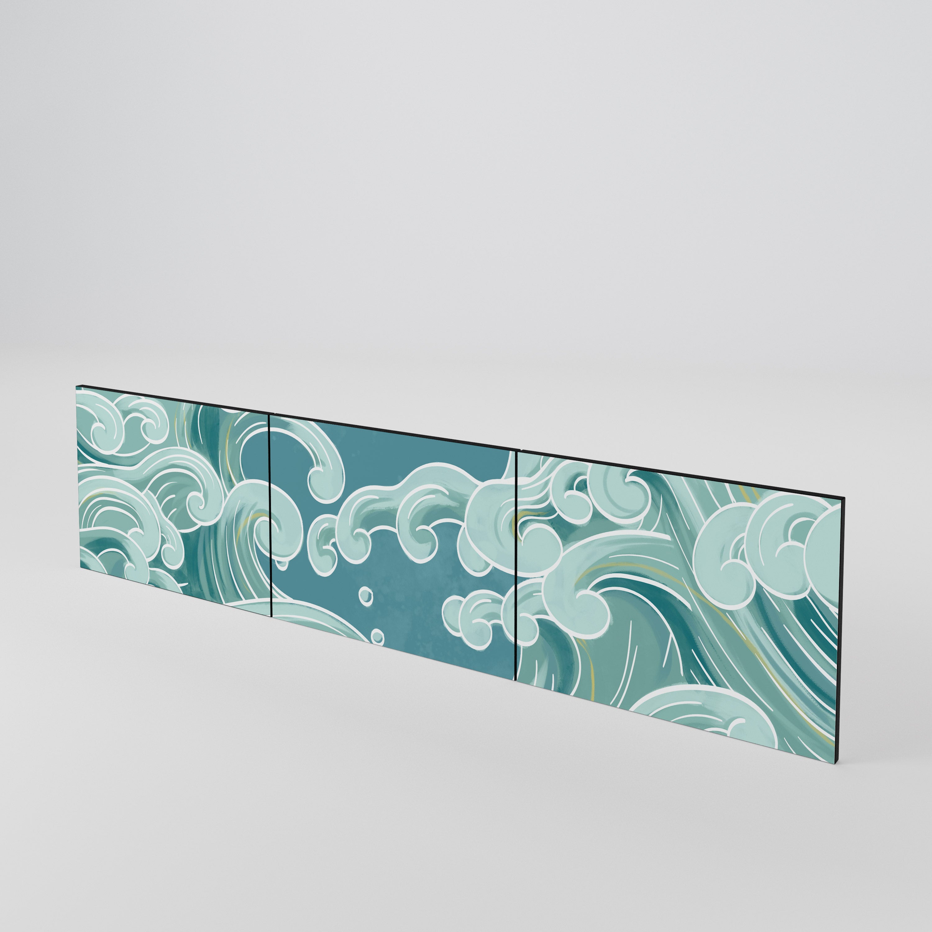 ASIAN SWAY 3-teiliges TV-Lowboard Tür-Set