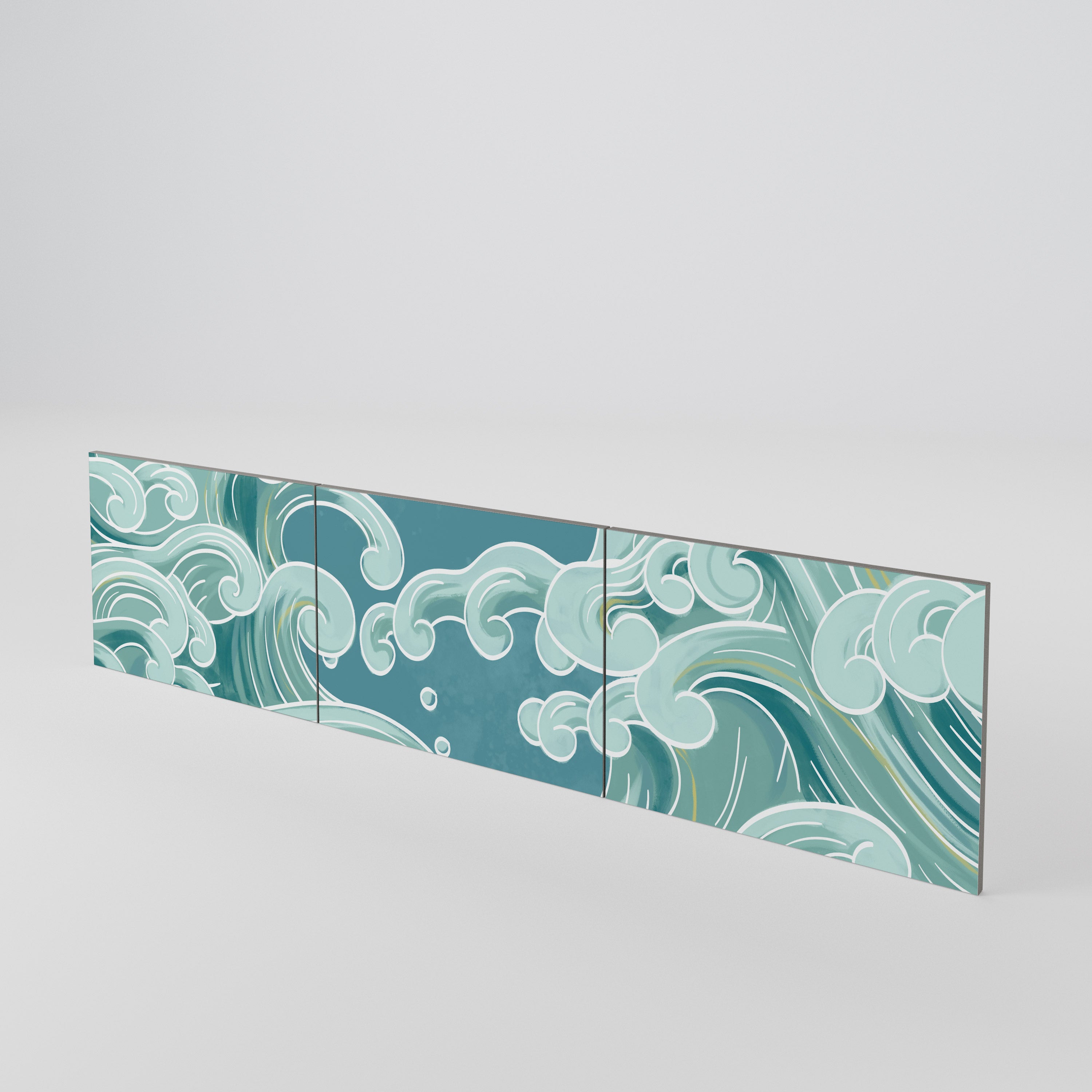 ASIAN SWAY 3-teiliges TV-Lowboard Tür-Set