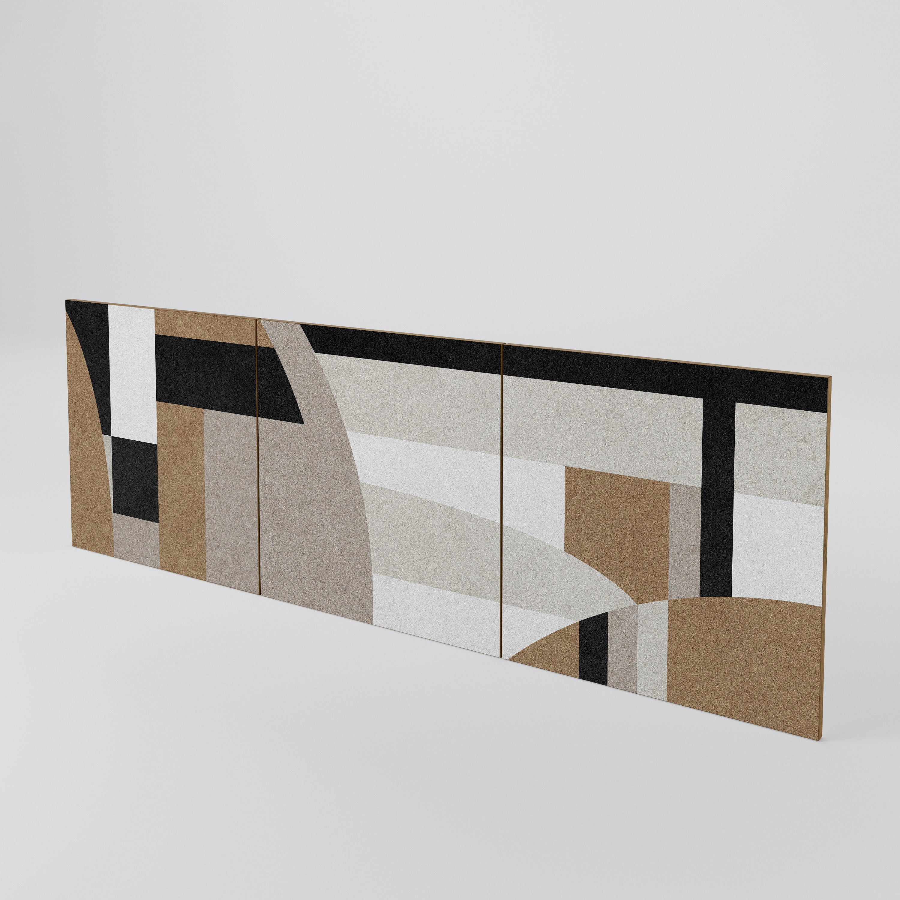 DELICATE MEMENTO 3-Piece Sideboard Door Set