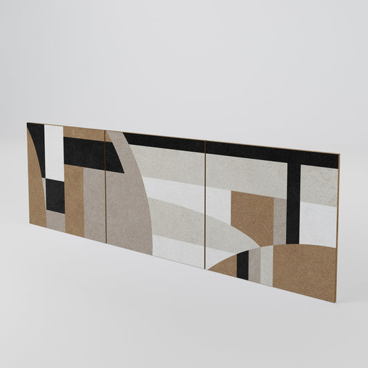 DELICATE MEMENTO 3-Piece Sideboard Door Set