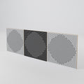 POLYGON ILLUSION 3-Piece Sideboard Door Set