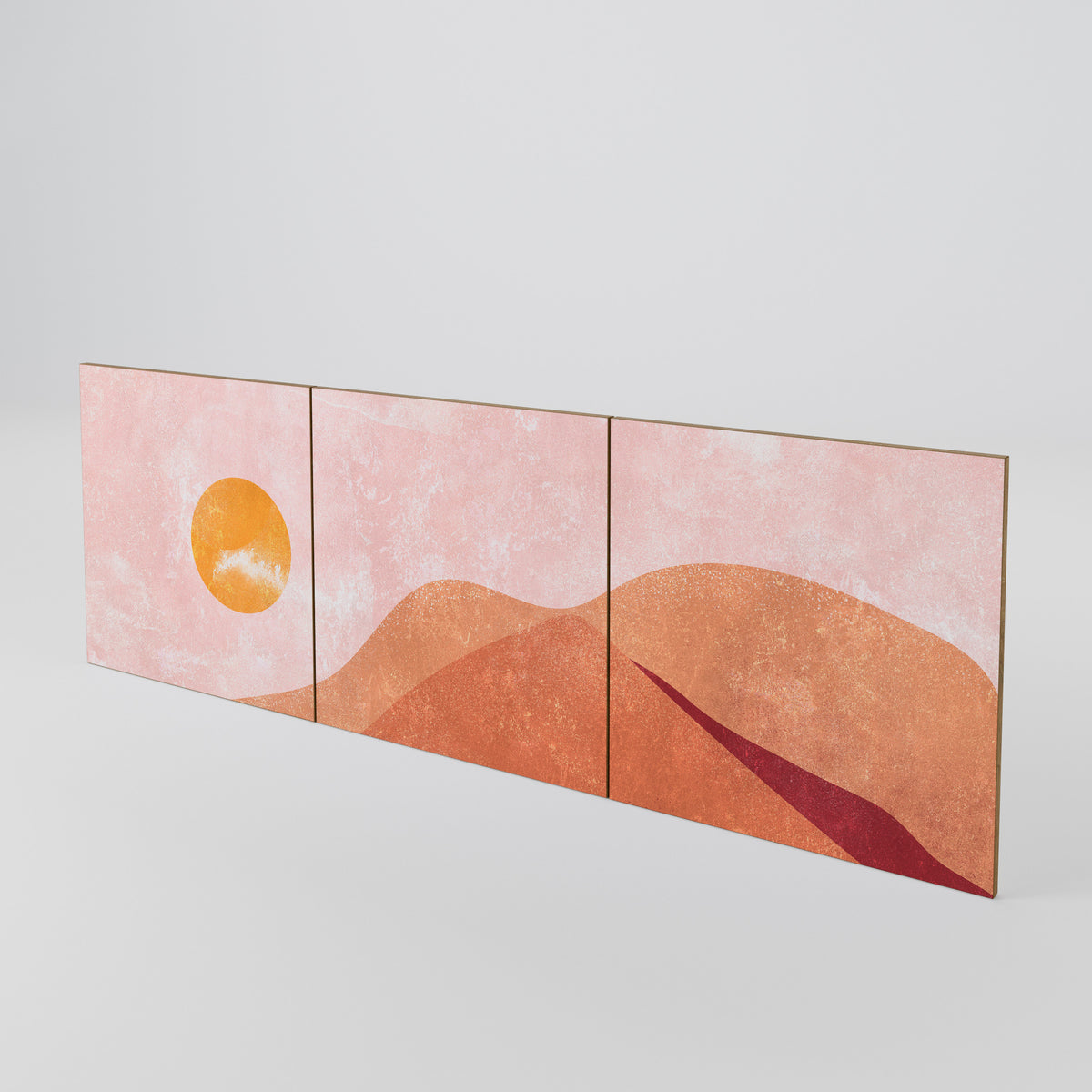 LUMINOUS SUNLIGHT Set di 3 ante per madia