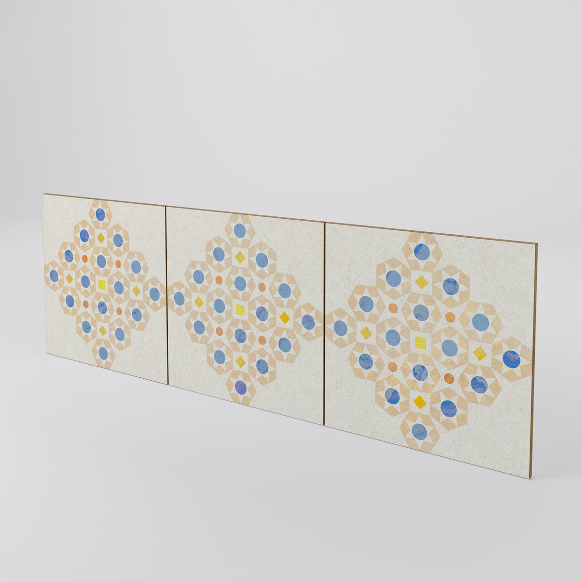 PATTERNED PRISM Set di 3 ante per madia