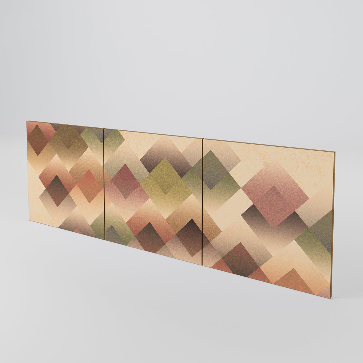 GEOMETRIC FUSION Set di 3 ante per madia