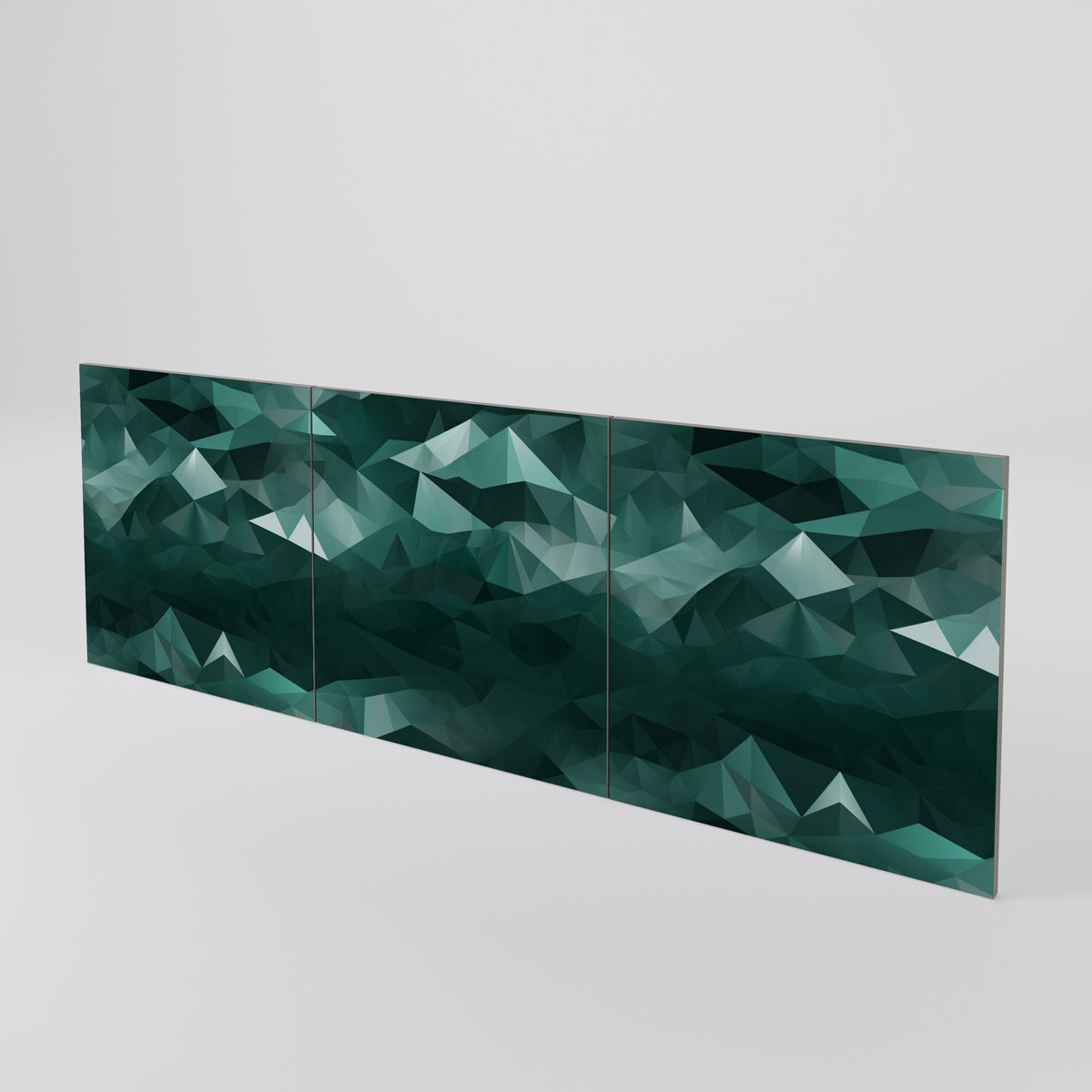 POLYGONAL FLOATING Set di 3 ante per madia
