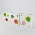 COLORFUL COSMOS 3-Piece Sideboard Door Set