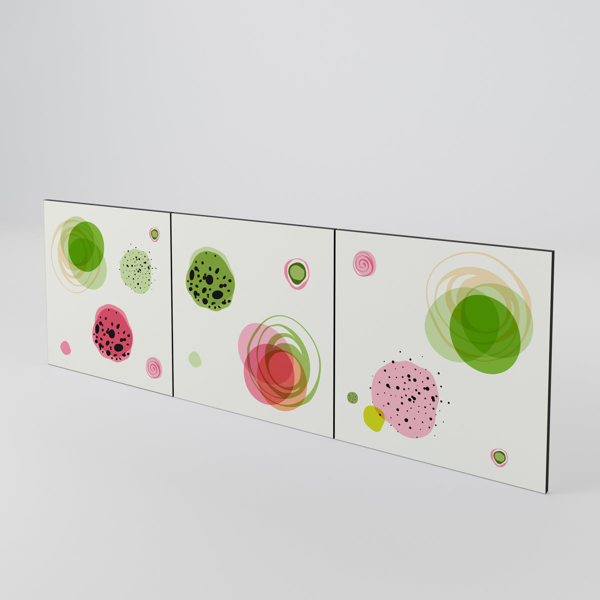COLORFUL COSMOS Set di 3 ante per madia