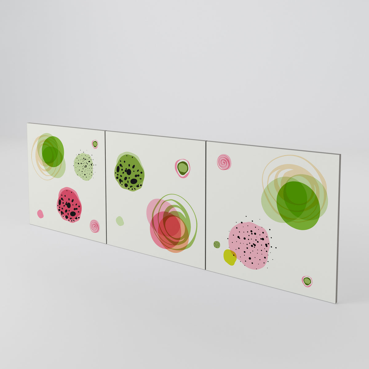 COLORFUL COSMOS Set di 3 ante per madia