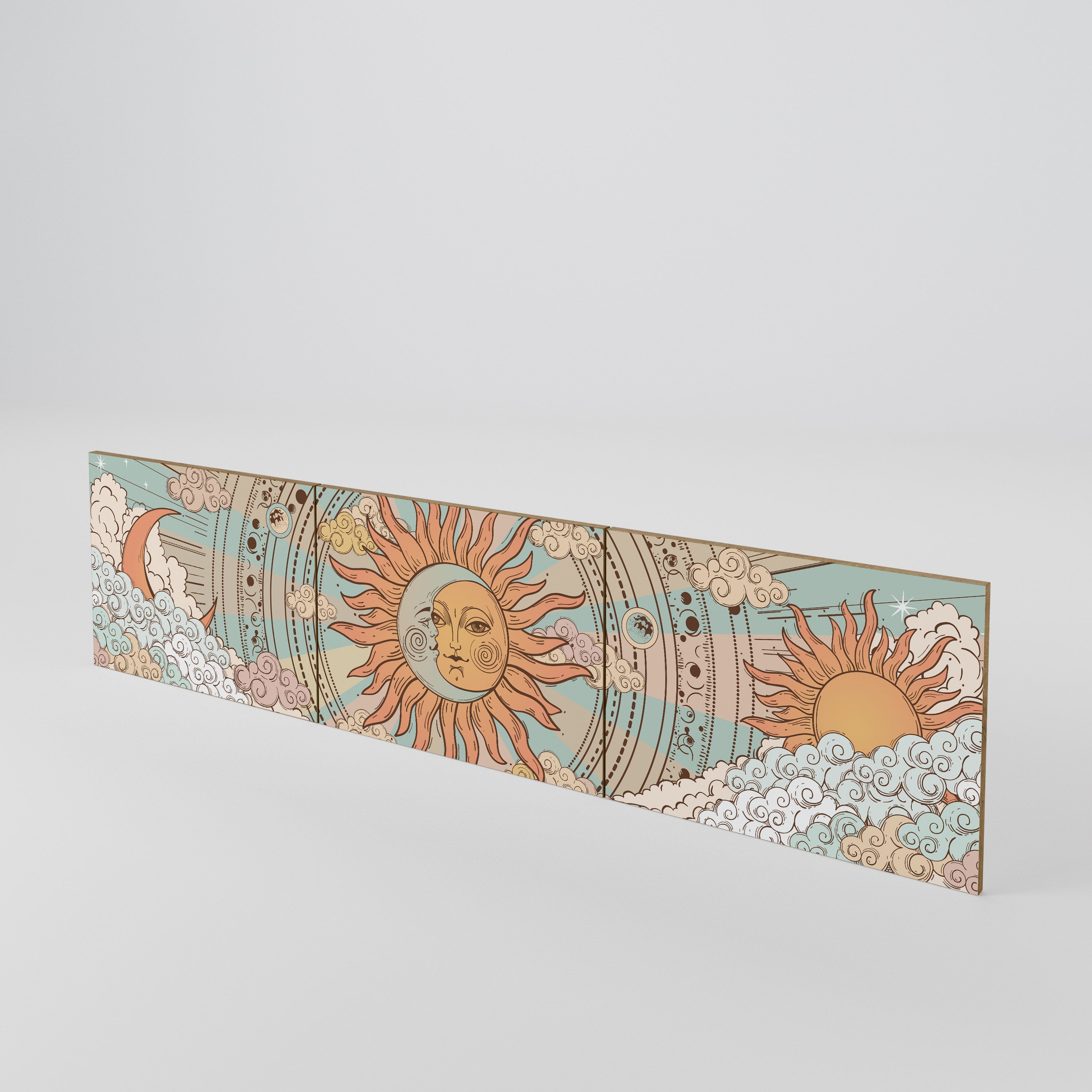 MYSTICAL STRUCTURE Σετ 3 τεμαχίων πόρτες για έπιπλο τηλεόρασης