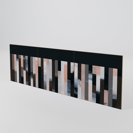 COLLAGE OF RECTANGLES Sada 3 ks dvířek ke komodě
