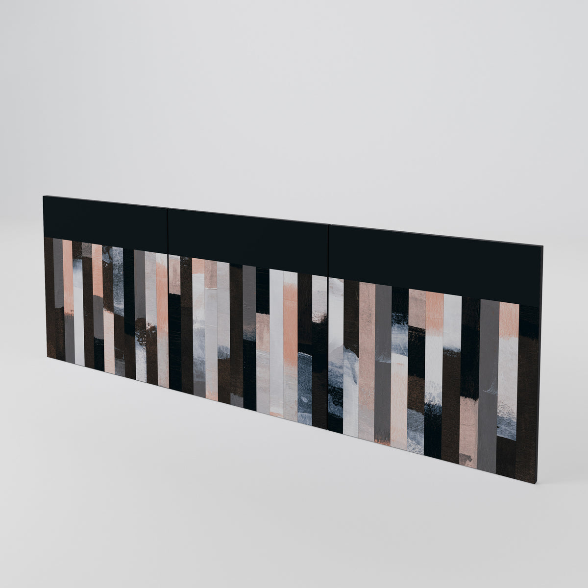 COLLAGE OF RECTANGLES Set di 3 ante per madia