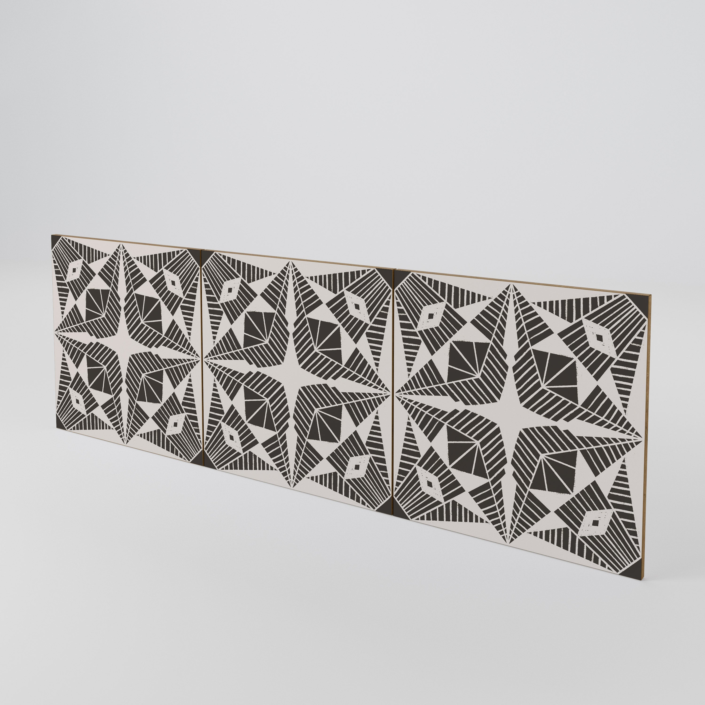 MONOCHROME NEXUS 3-Piece Sideboard Door Set