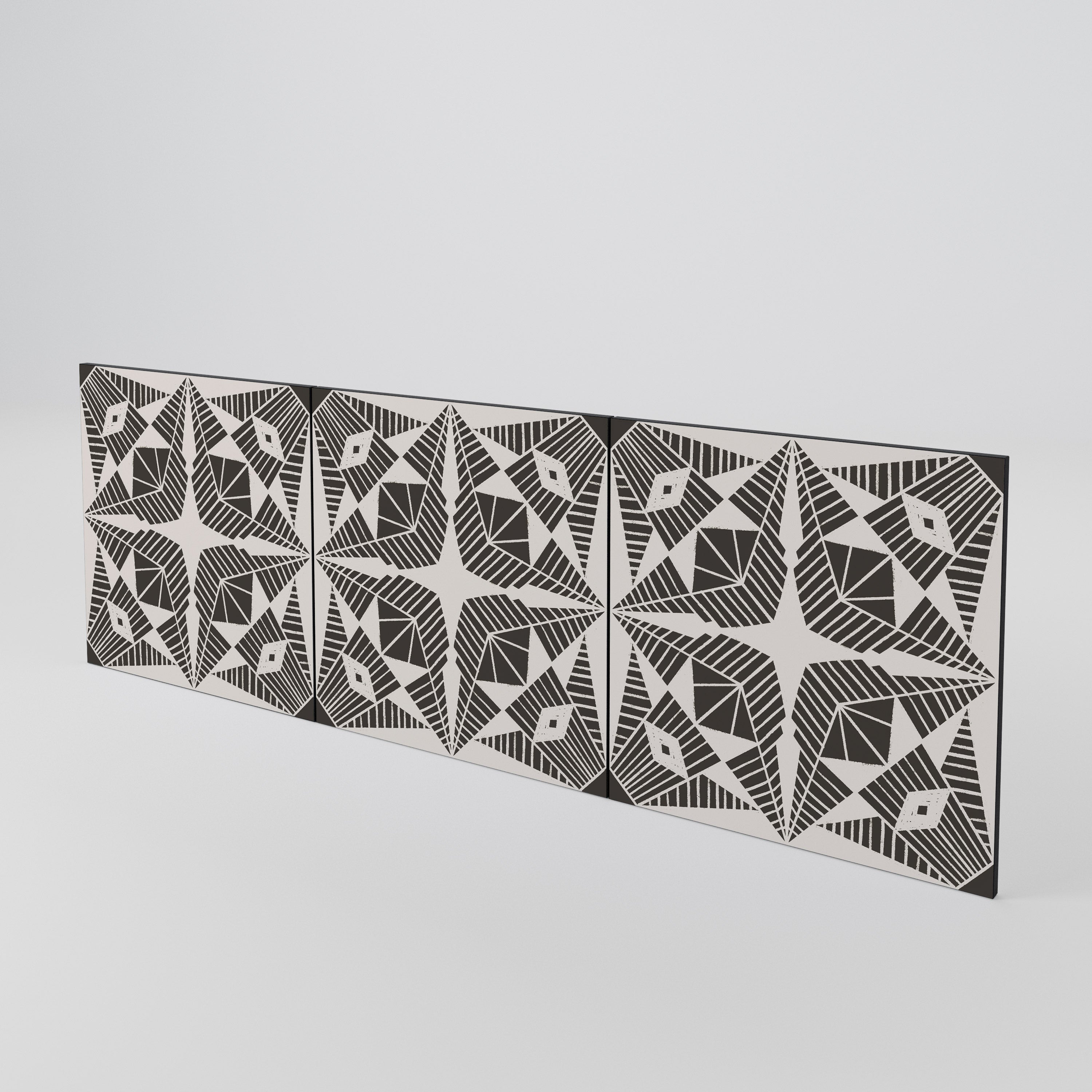 MONOCHROME NEXUS 3-Piece Sideboard Door Set