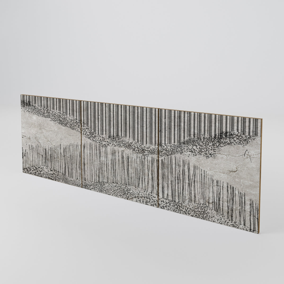 GRAIN LINES Set di 3 ante per madia