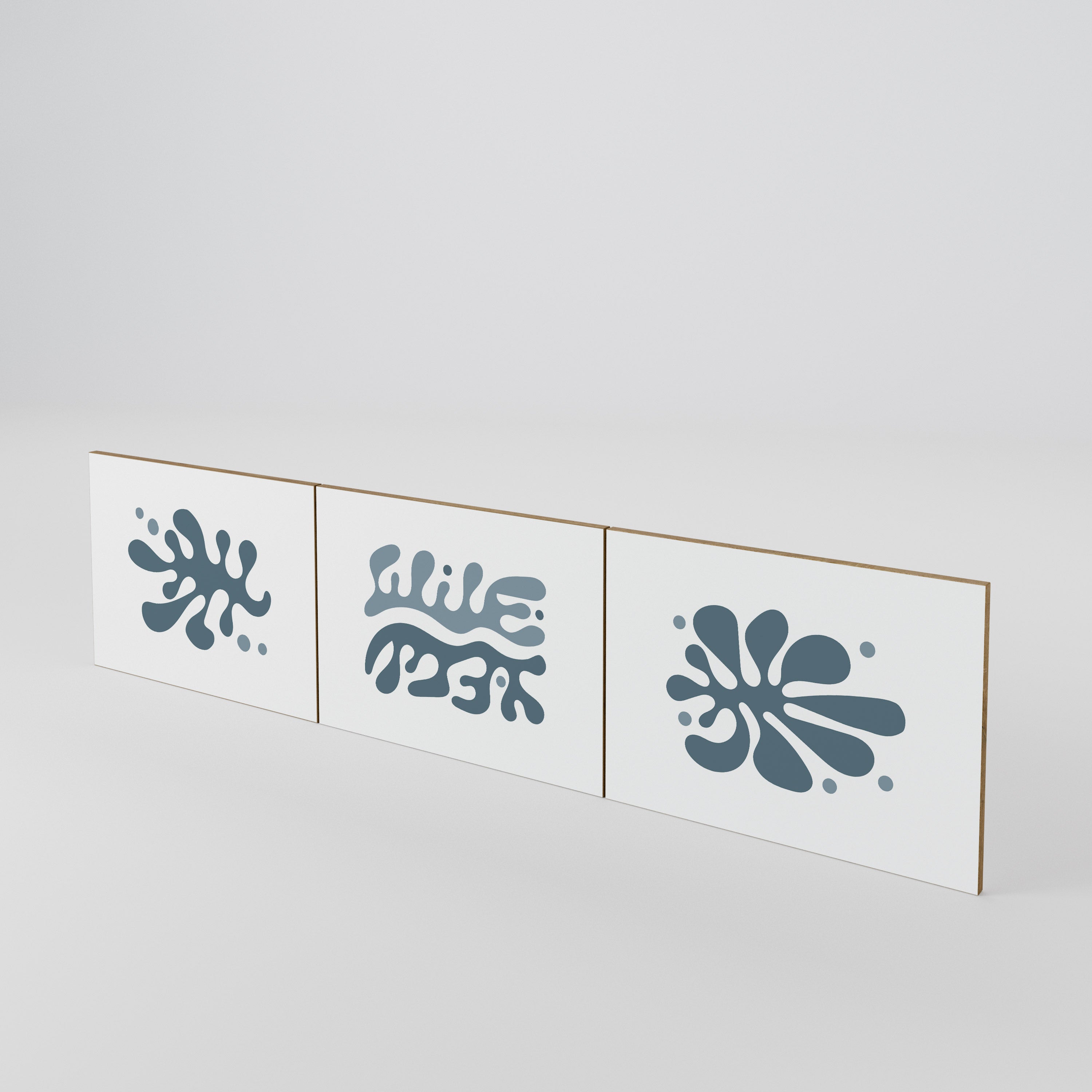 WONDERLAND VEGETATION 3-Piece TV Cabinet Door Set