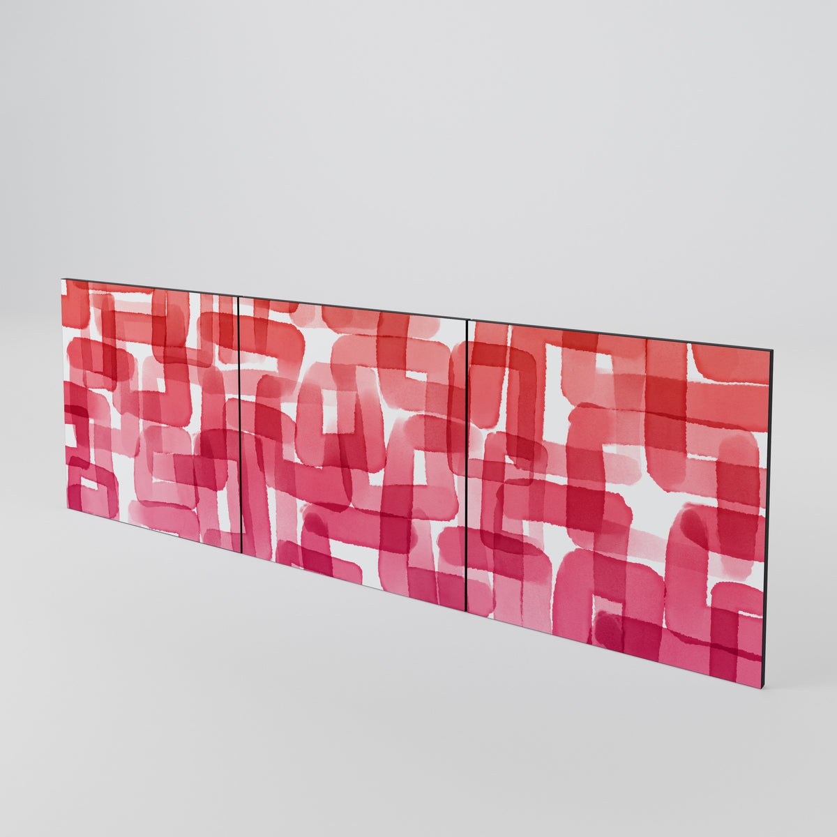 KALEIDOSCOPIC CUBISM Set di 3 ante per madia
