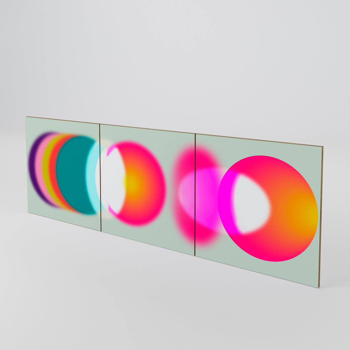 SYMPHONY OF COLORS Set di 3 ante per madia