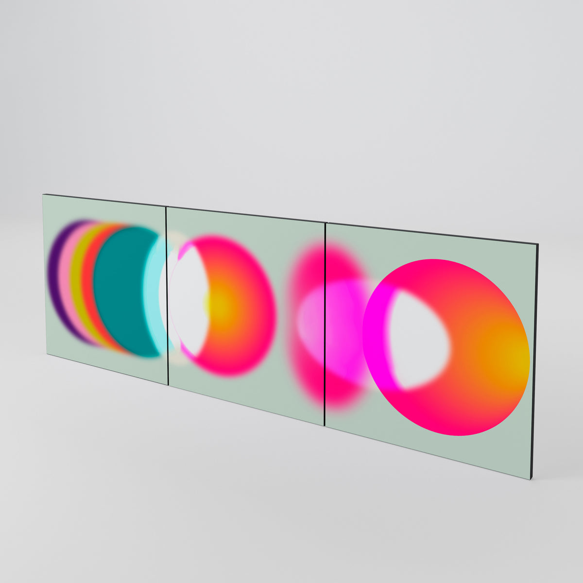 SYMPHONY OF COLORS Set di 3 ante per madia