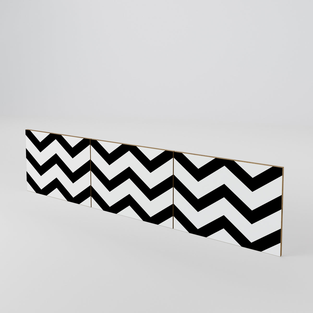 CLASSIC ZIG ZAG Conjunto de 3 Portas para Móvel de TV