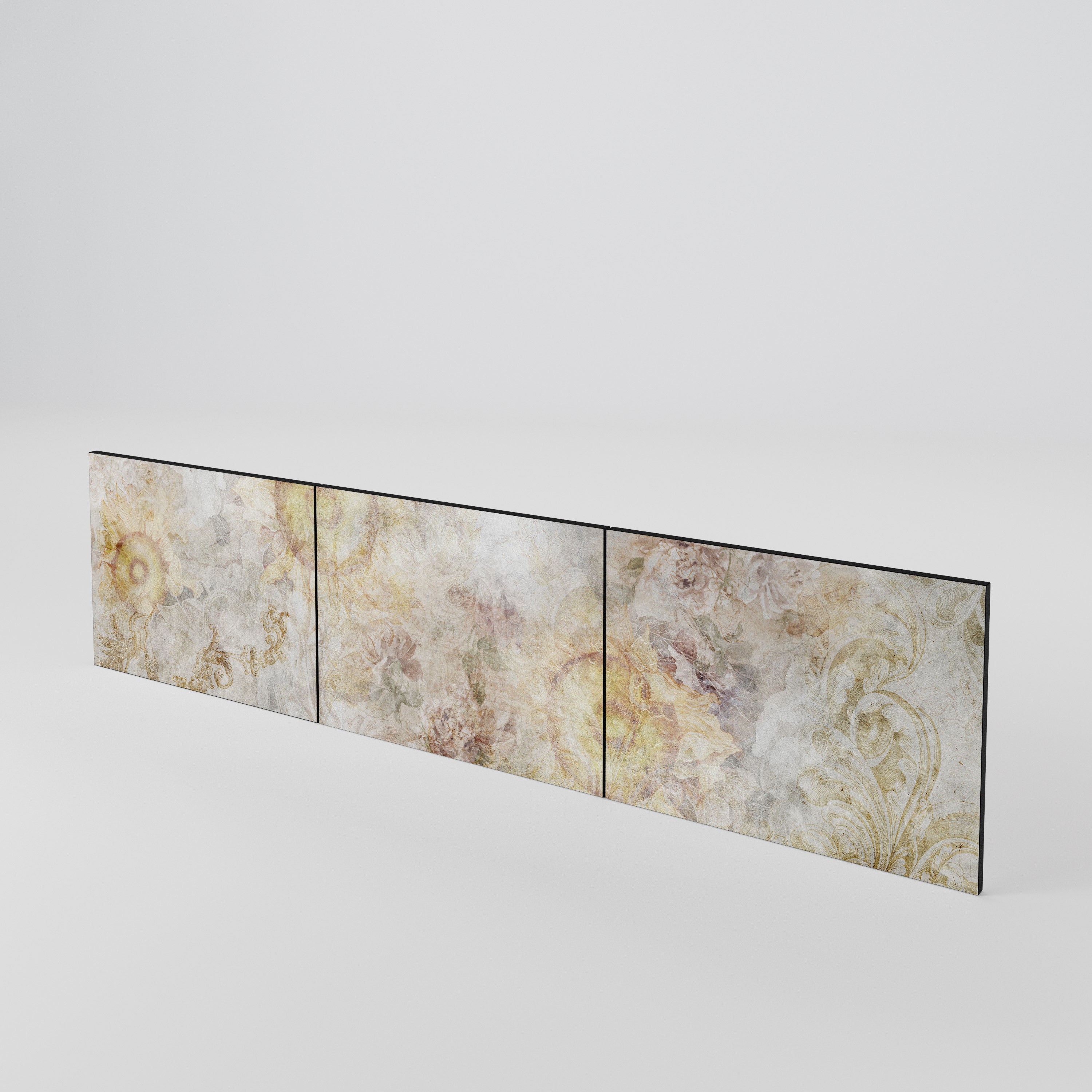 SUNFLOWER BLUR 3-teiliges TV-Lowboard Tür-Set