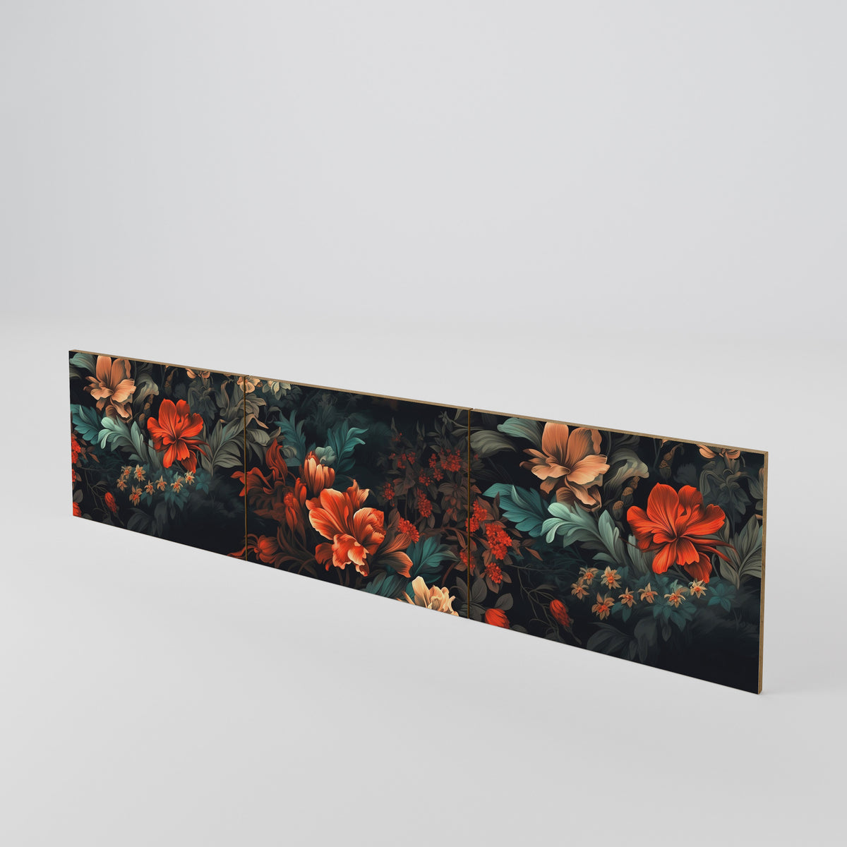 IMAGINARY BLOSSOM 3-Piece TV Cabinet Door Set