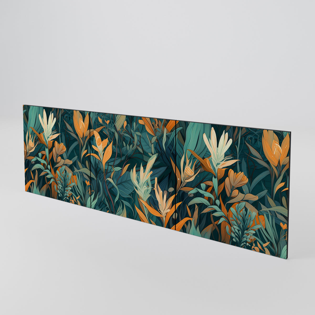 FLORAL SERENITY Conjunto de 3 Portas para Aparador
