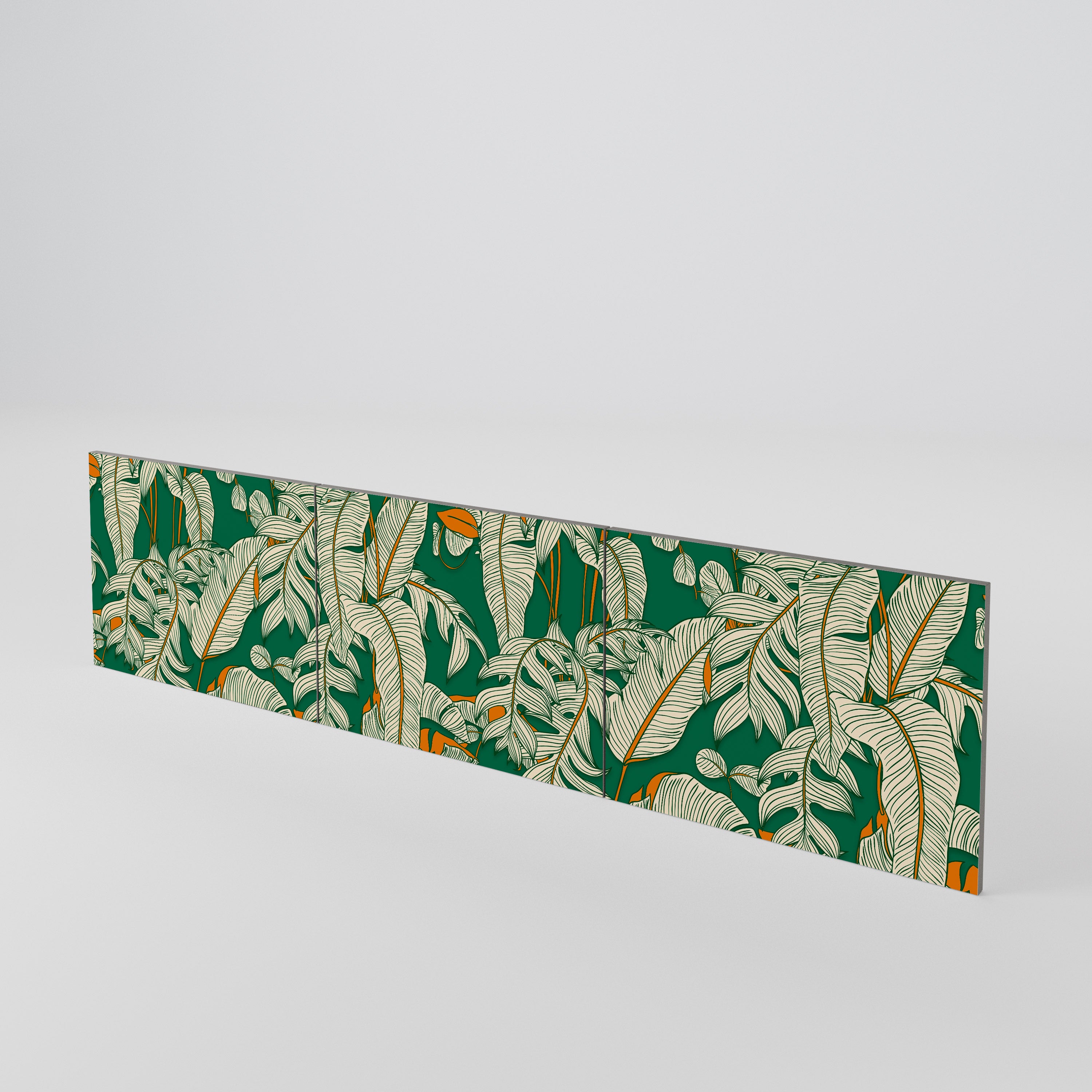 VERDANT PLEASURES Juego de 3 puertas para mueble de TV