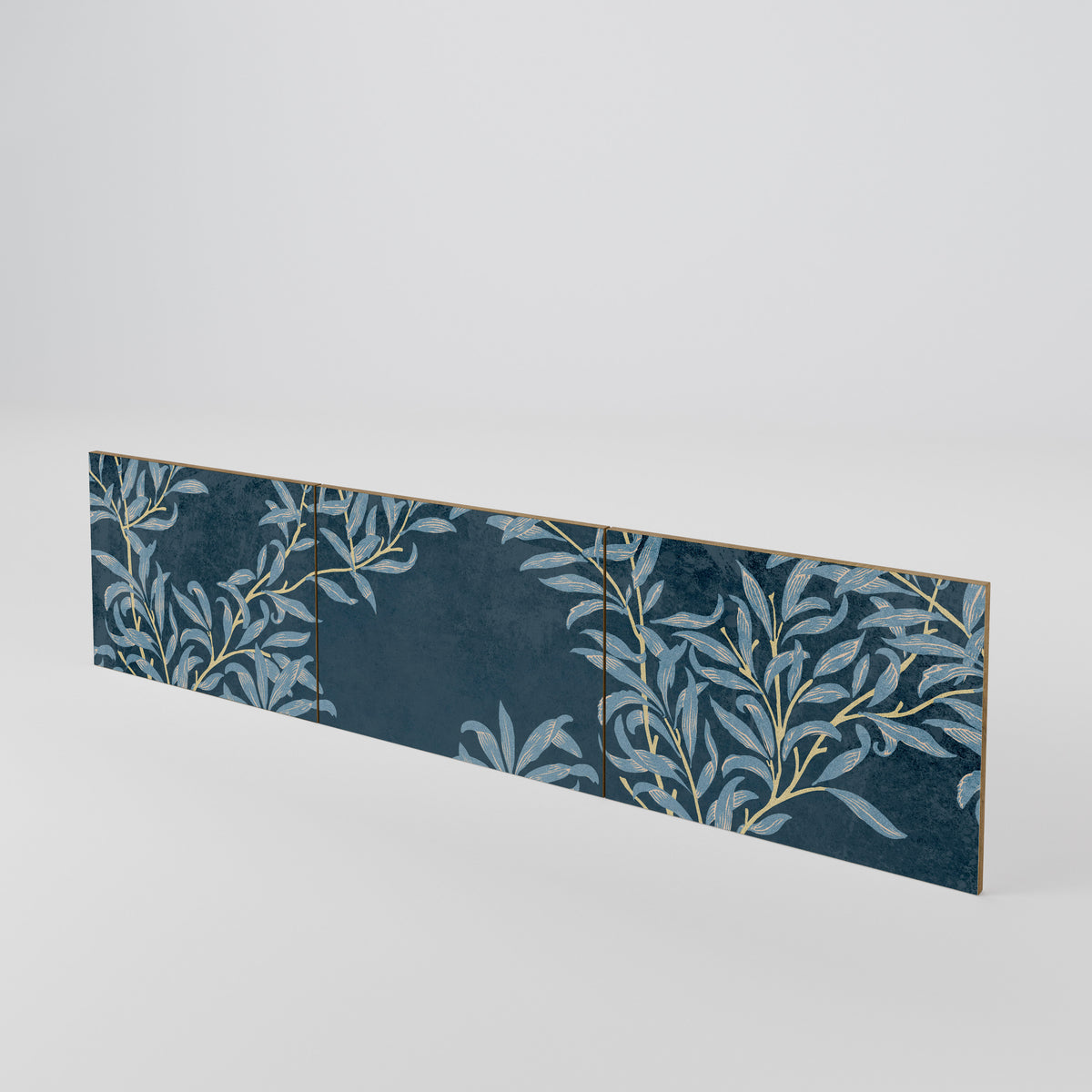 BLUE LEAVES 3-teiliges TV-Lowboard Tür-Set