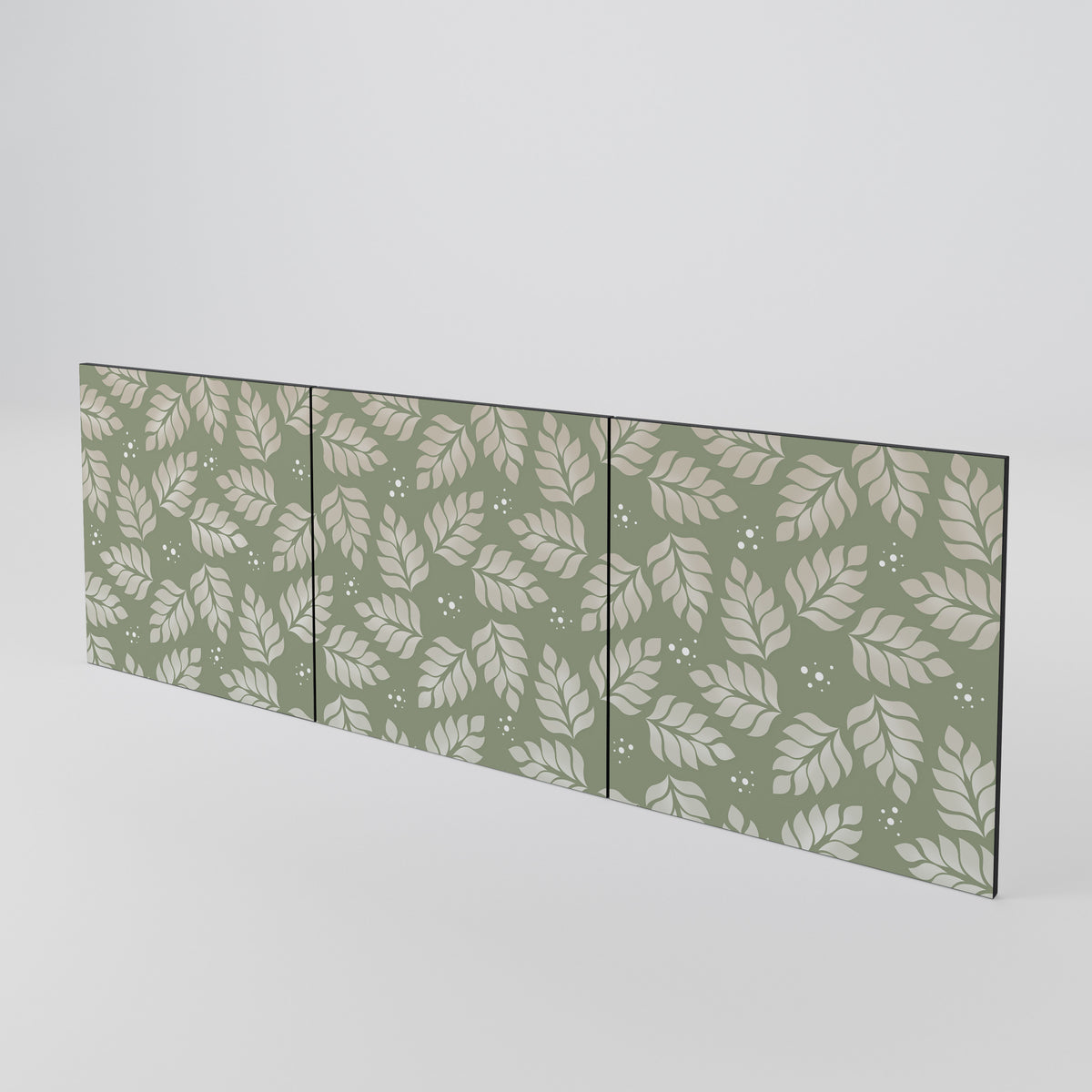 LEAVES ON GREEN Set di 3 ante per madia