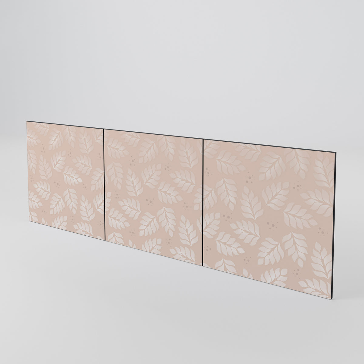 LEAVES ON BEIGE Set di 3 ante per madia