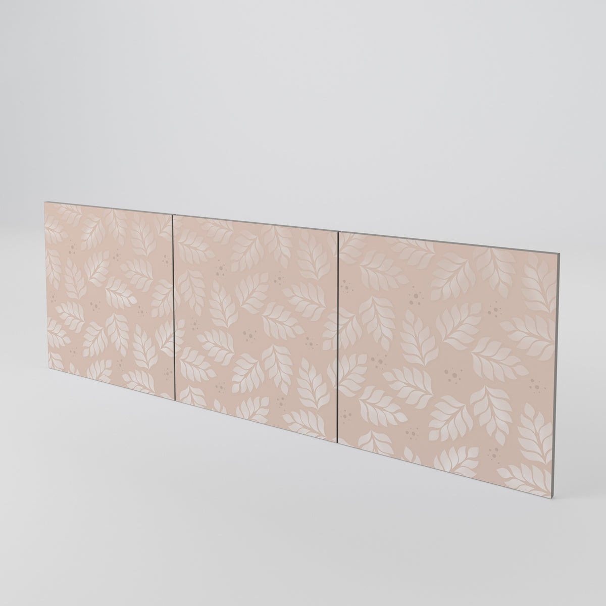 LEAVES ON BEIGE Set di 3 ante per madia