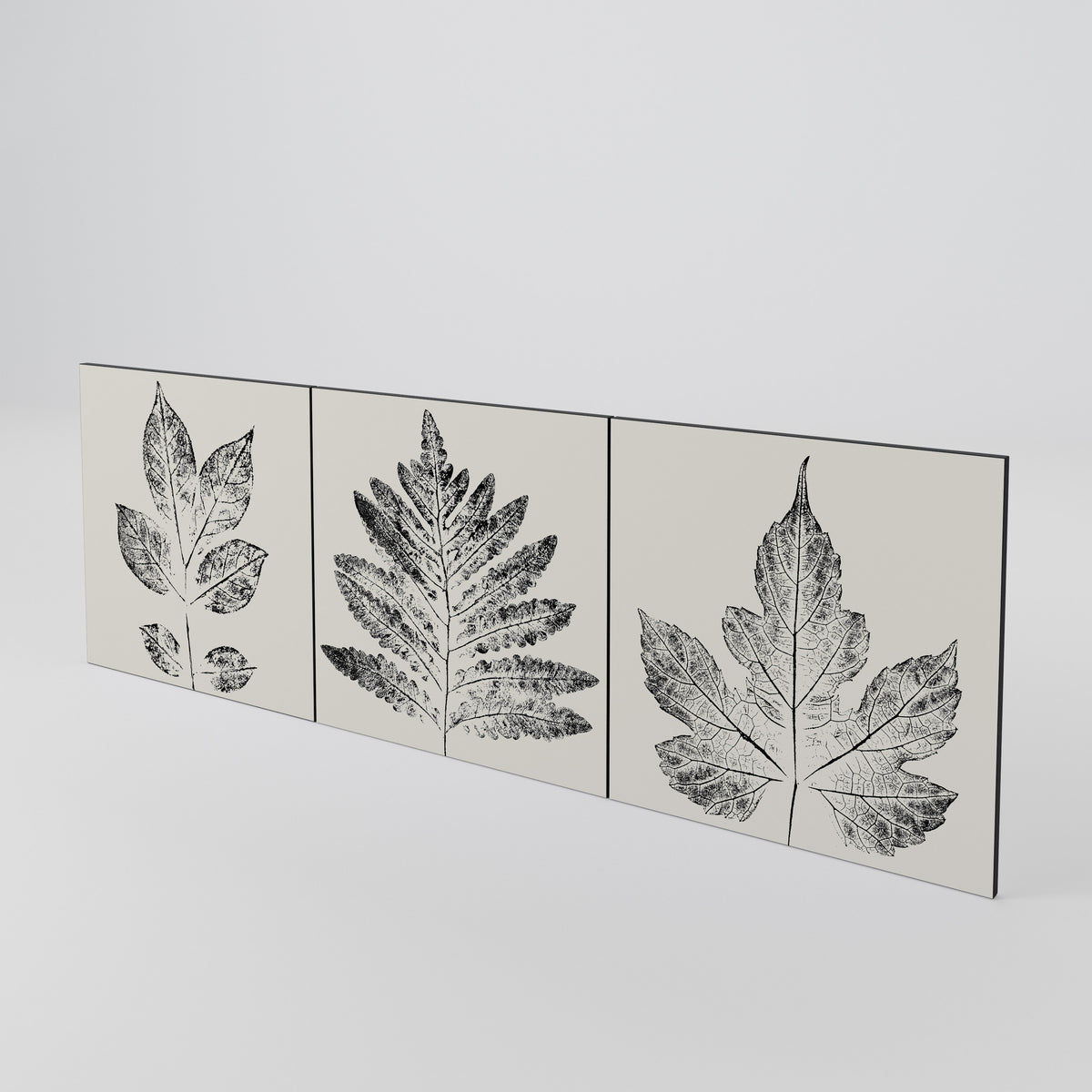 LEAFY STAMPS Set di 3 ante per madia