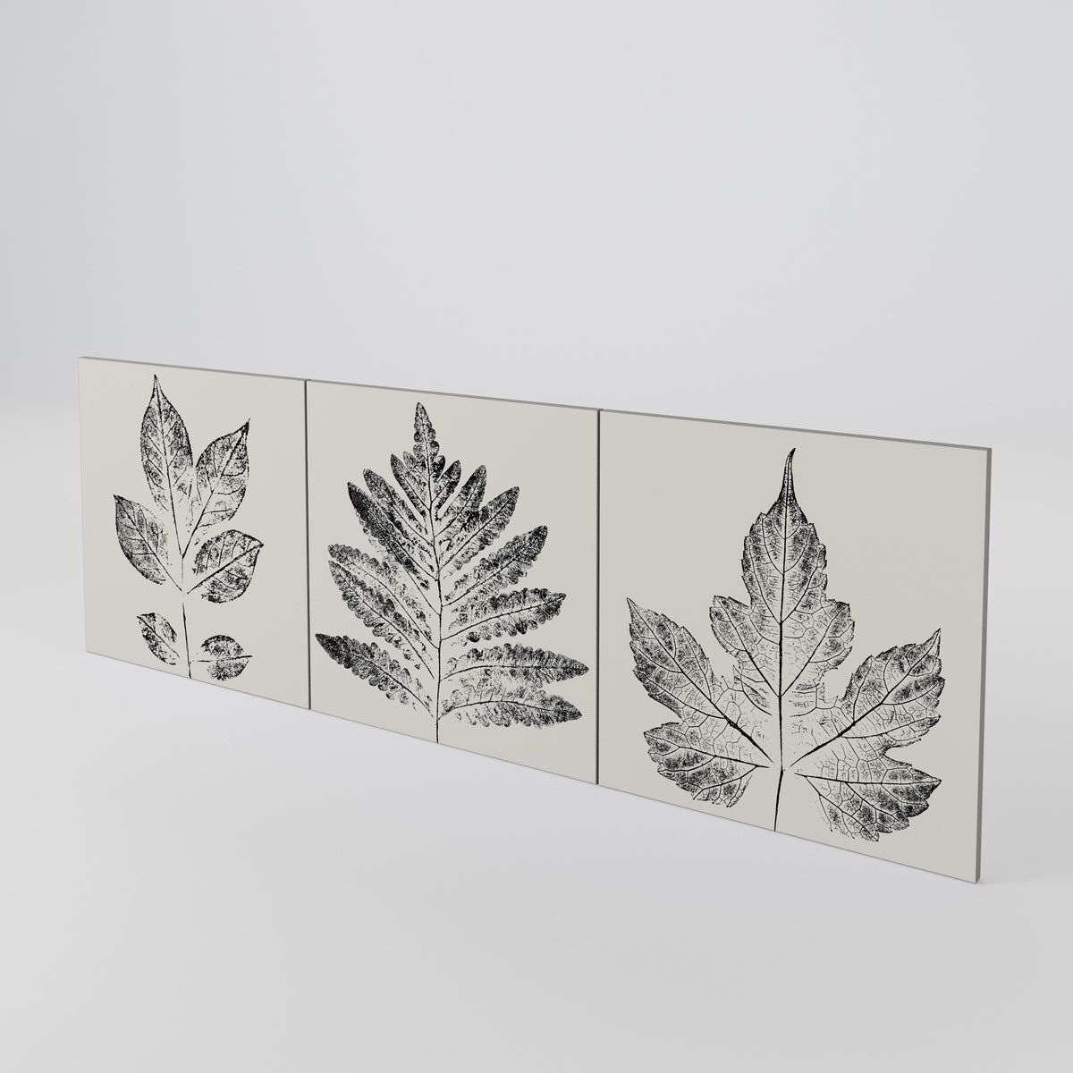 LEAFY STAMPS Set di 3 ante per madia
