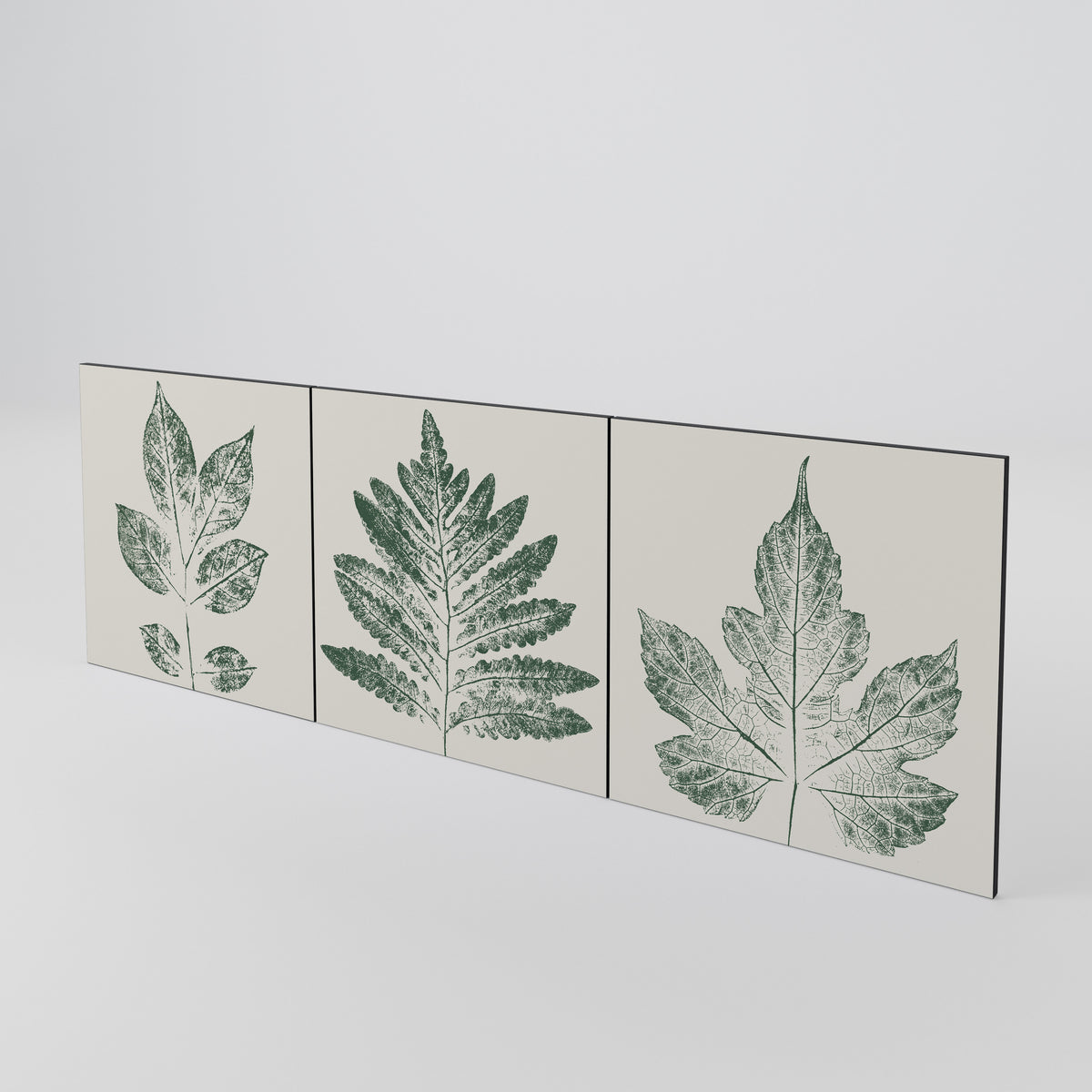 GREEN LEAFY STAMPS Sada 3 ks dvířek ke komodě