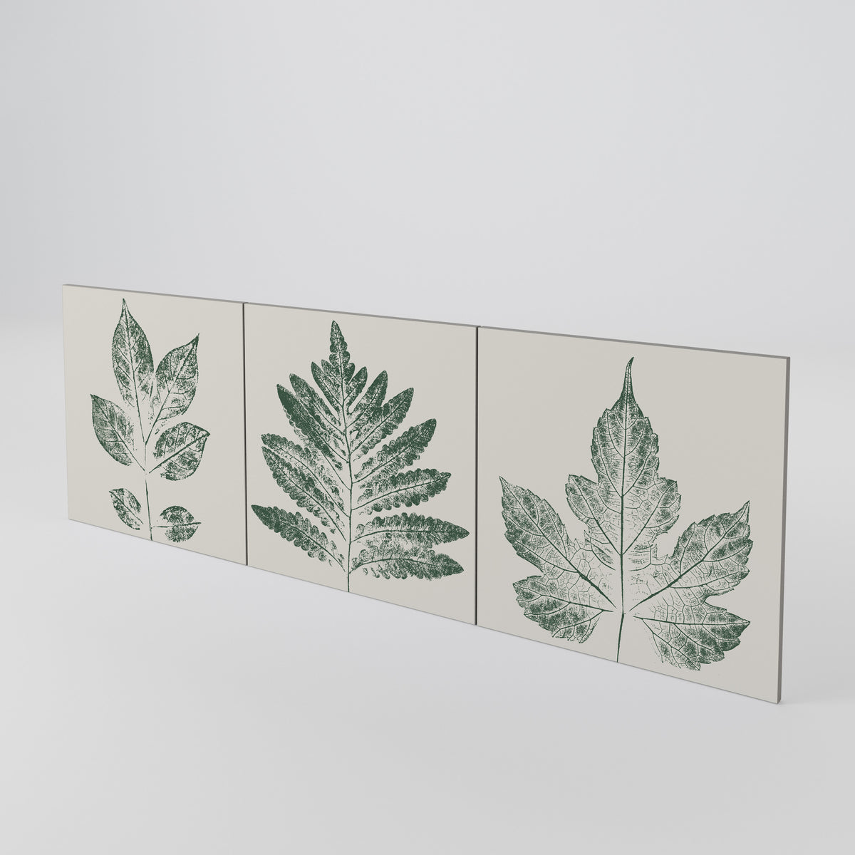 GREEN LEAFY STAMPS Sada 3 ks dvířek ke komodě