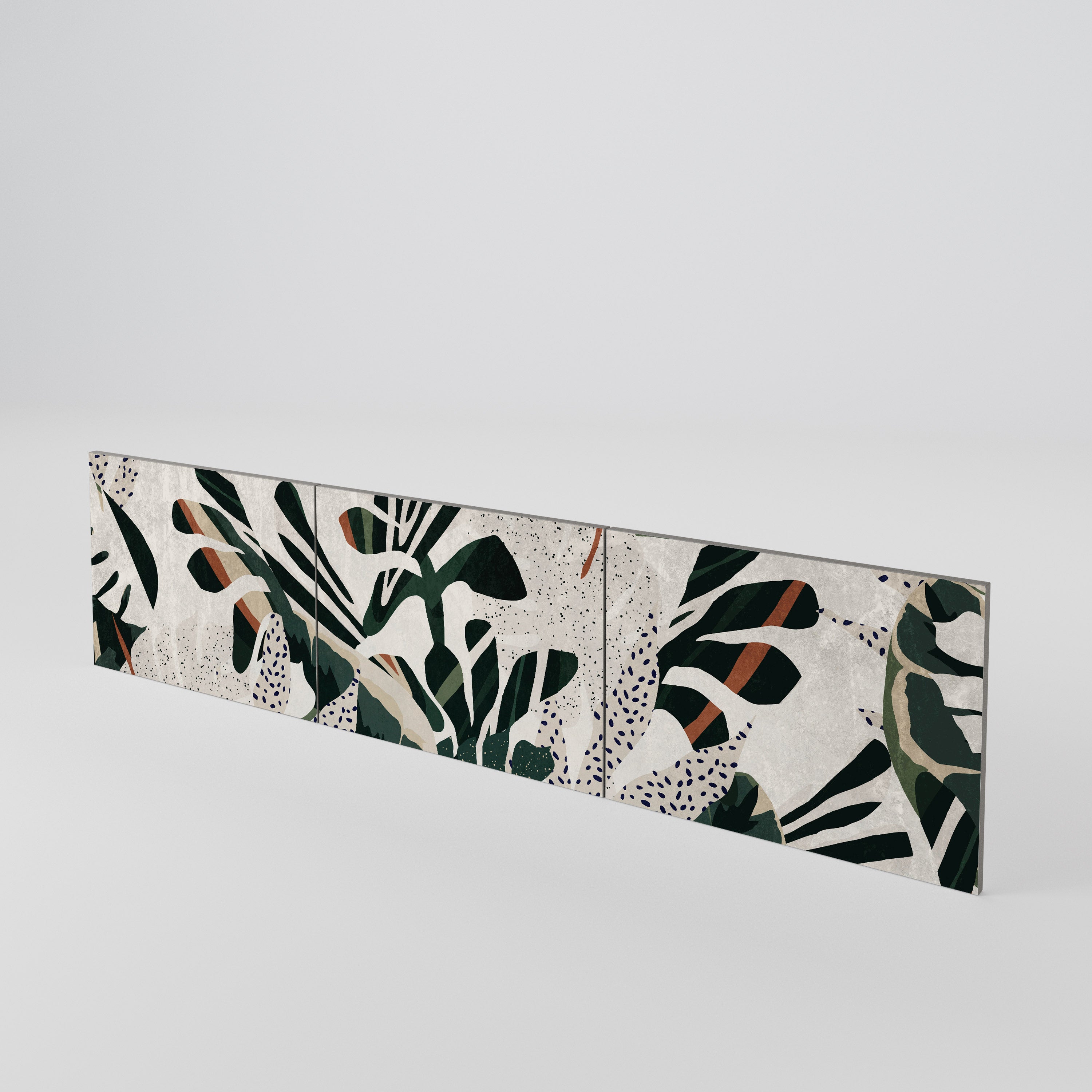 VERDURE FORMATION Juego de 3 puertas para mueble de TV