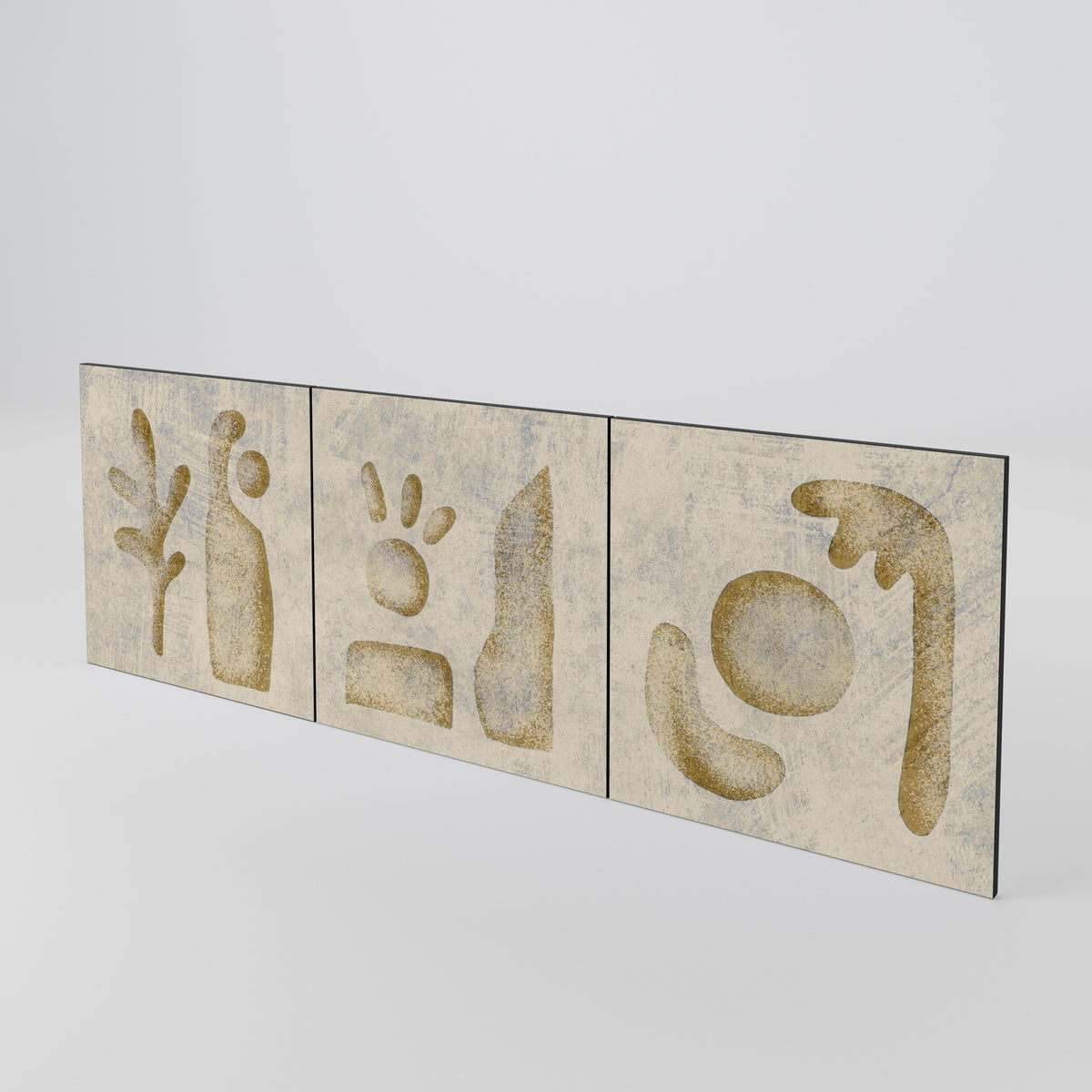 SAND SCULPTURES Set di 3 ante per madia