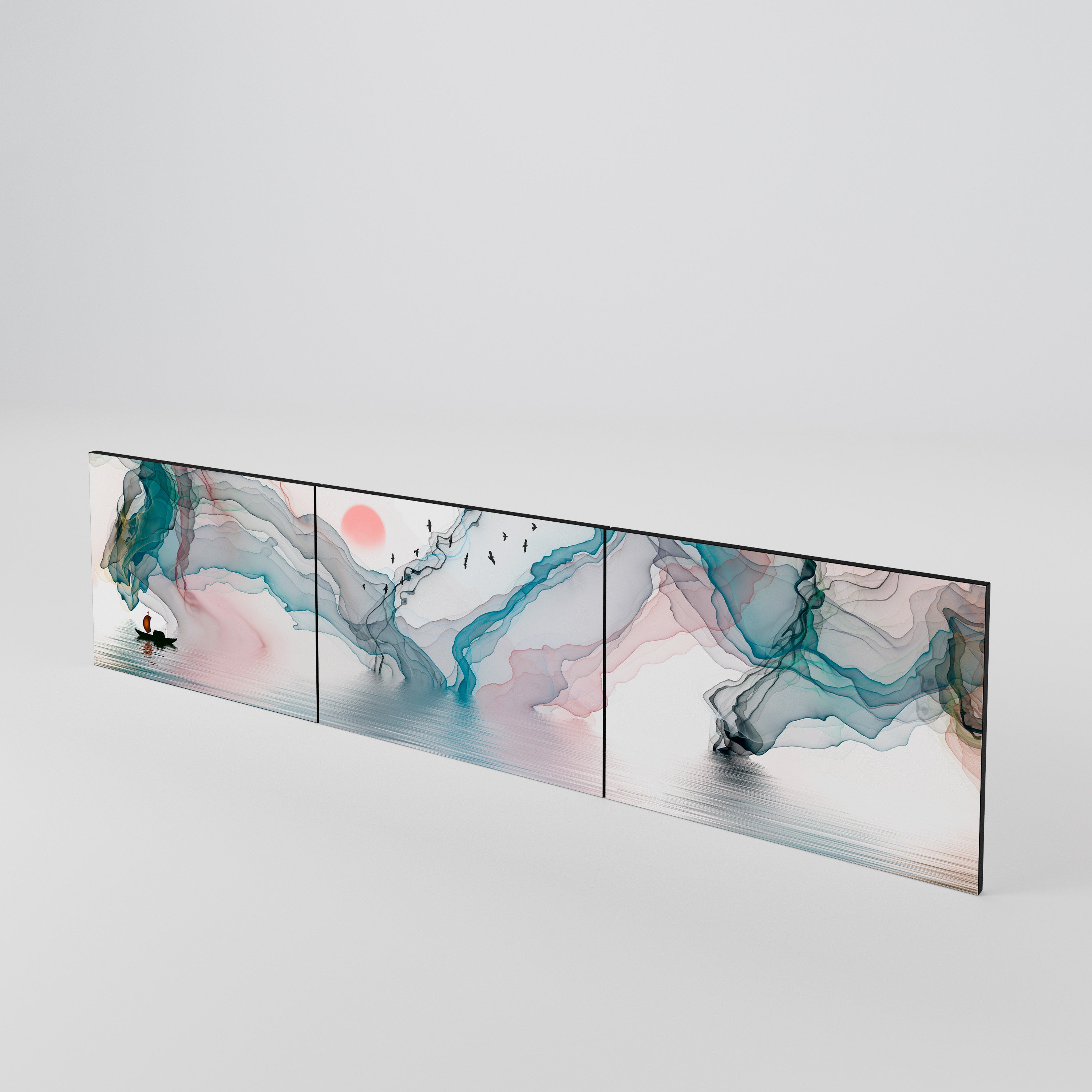 VELVET CROSSING Conjunto de 3 Portas para Móvel de TV