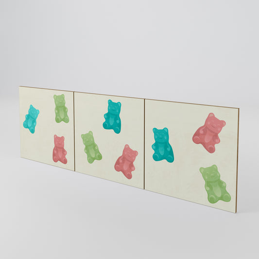 GUMMY BEARS Σετ θυρών για μπουφέδες