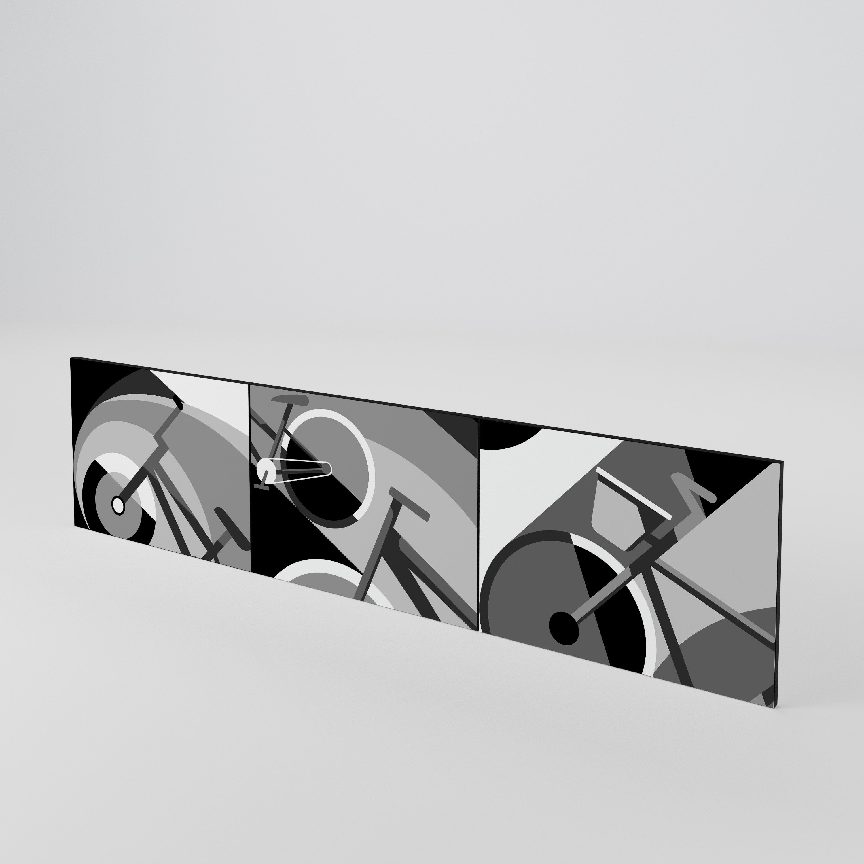 BIKE ENERGY Conjunto de 3 Portas para Móvel de TV