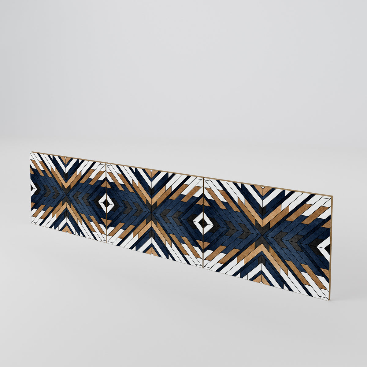 ARTFUL GEOMETRY Set di 3 ante per mobile TV